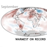 Four months in 2014 have already been the warmest on record.