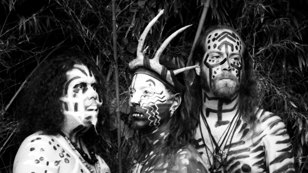 Members of Unconscious Collective getting ready for ritualistic jazz-rock battle. (Courtesy of the artist)