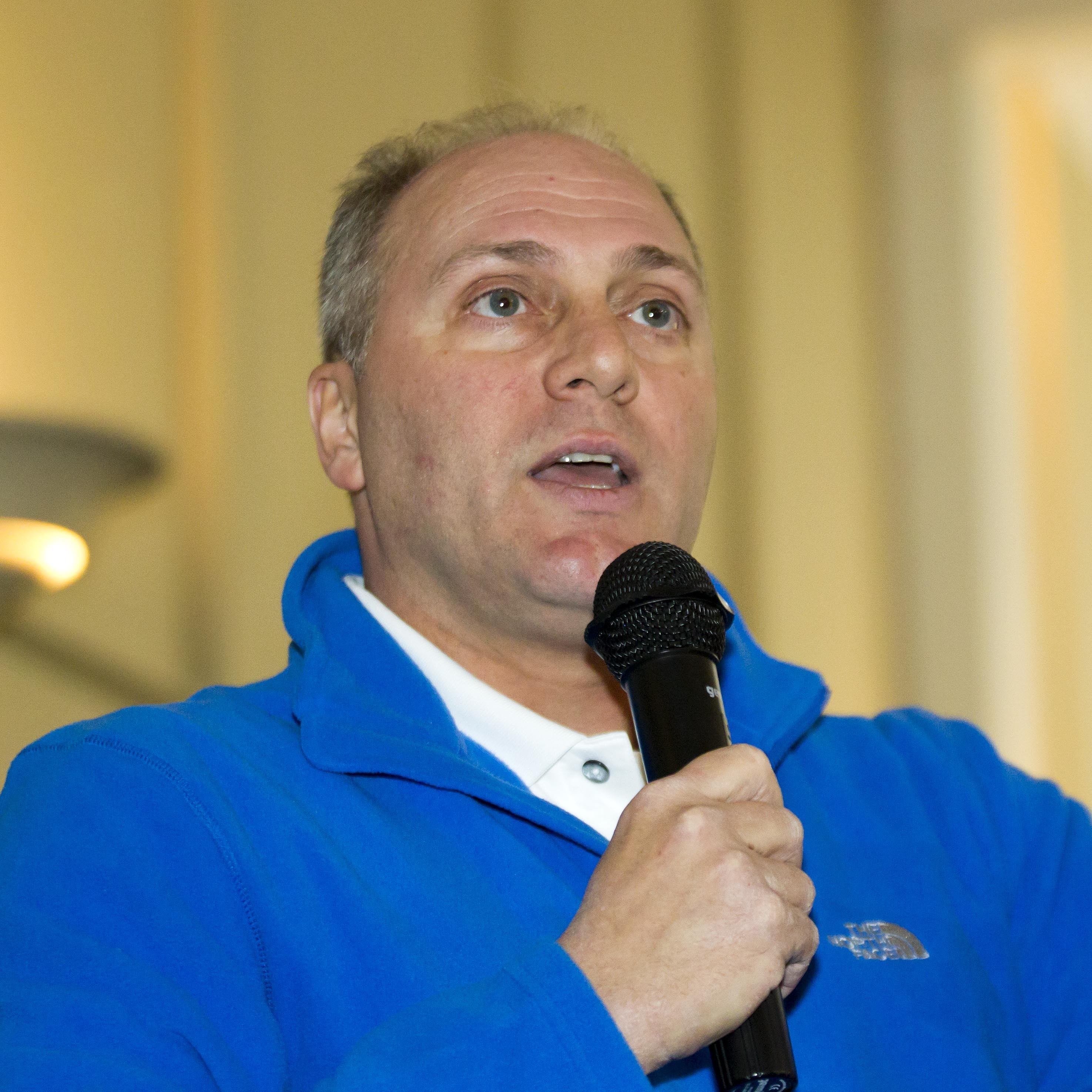 Rep. Steve Scalise, R-La., speaks during a campaign rally for U.S. Senate candidate Rep. Bill Cassidy, R-La., on Nov. 1 in Abita Springs, La.