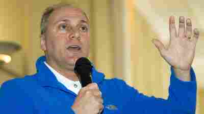 Rep. Steve Scalise, R-La., speaks during a campaign rally for U.S. Senate candidate Rep. Bill Cassidy, R-La., on Nov. 1 in Abita Springs, La.
