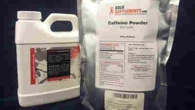 One teaspoon of pure caffeine powder delivers about the same jolt as 25 cups cups of coffee. Lethal overdoses are too easy, the FDA says.