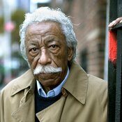 Gordon Parks wrote in his notes about the photo that "although the Negro woman serves as nurse-maid for the white woman's baby, the two would not be allowed to sit and eat a meal together in any Atlanta restaurant."