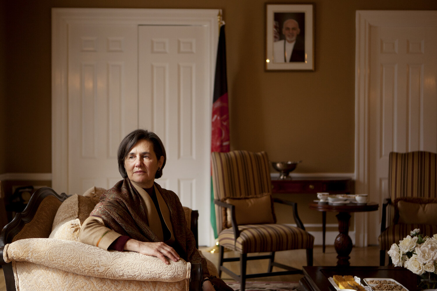 Lebanese-born Rula Ghani is Afghanistan's first lady. The wife of newly elected Afghan President Ashraf Ghani has her own office in the presidential palace and intends to play a prominent role in public life. Lebanese-born Rula Ghani is Afghanistan's first lady. The wife of newly elected Afghan President Ashraf Ghani has her own office in the presidential palace and intends to play a prominent role in public life.