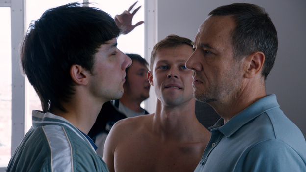 Eastern Boys begins as a home invasion story but evolves to something more complex, says NPR film critic Bob Mondello. (Courtesy of First Run Features)
