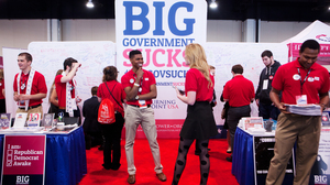 Turning Point USA is an organization that targets students and young people.