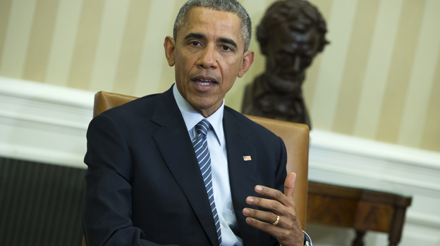 President Barack Obama in the Oval Office. (AP)
