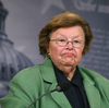 Longtime Maryland Democrat Barbara Mikulski has served in the Senate since 1987.