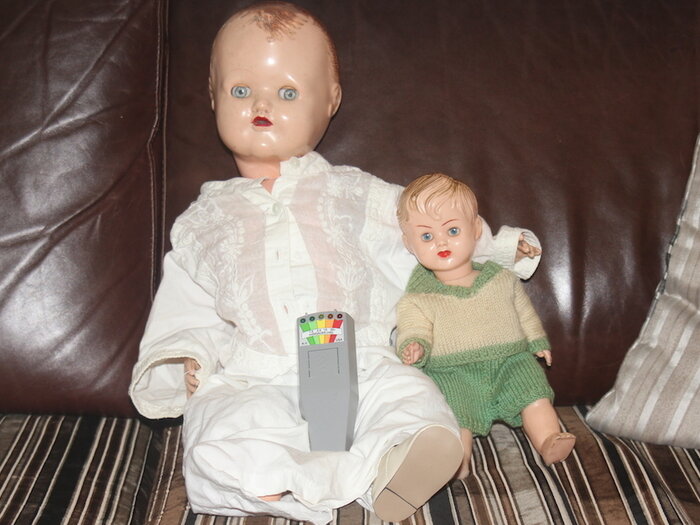 Some dolls just don't seem quite right. Some dolls just don't seem quite right.