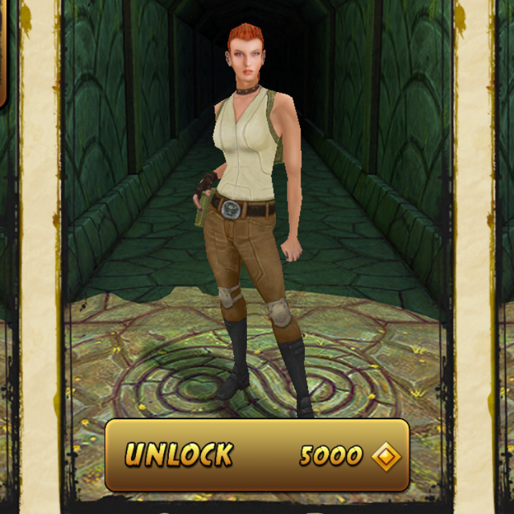 Scarlett Fox, character in the game Temple Run
