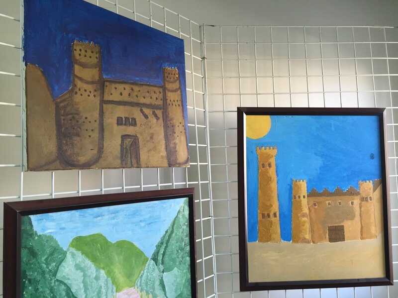 Many inmates draw pictures of castles. Al-Yami, the art therapist, interprets them to mean, "I'm not going to give you any information. I'm behind the wall and you can't get through."