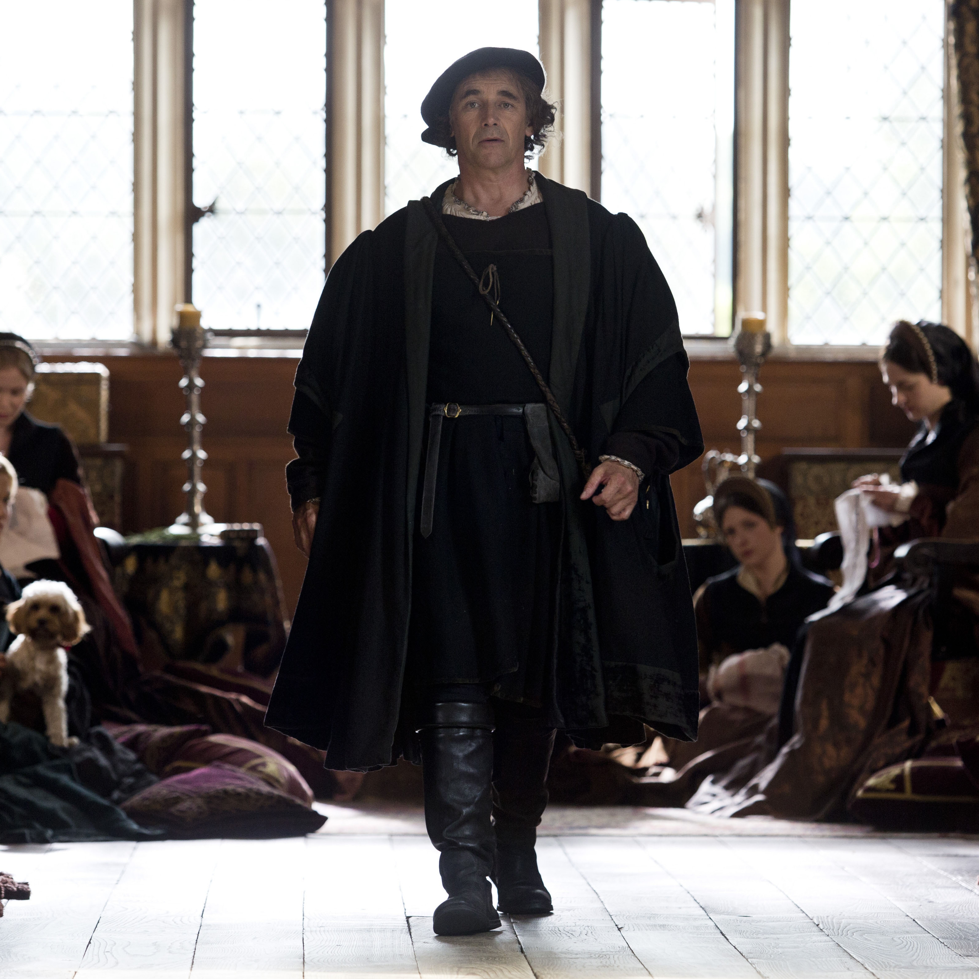 Mark Rylance as Thomas Cromwell in Masterpiece's Wolf Hall.