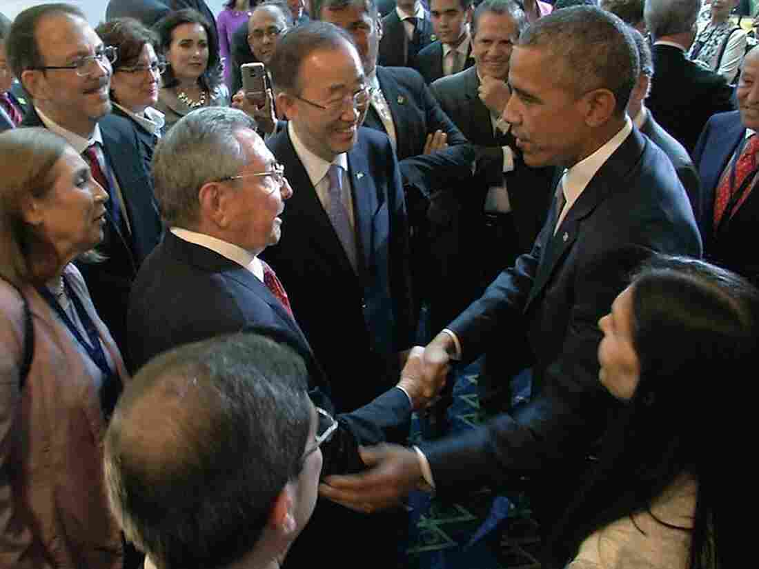 Historic Meeting Expected Between Obama, Castro At Americas Summit.