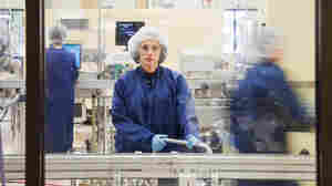 Maddie Parlier at work.