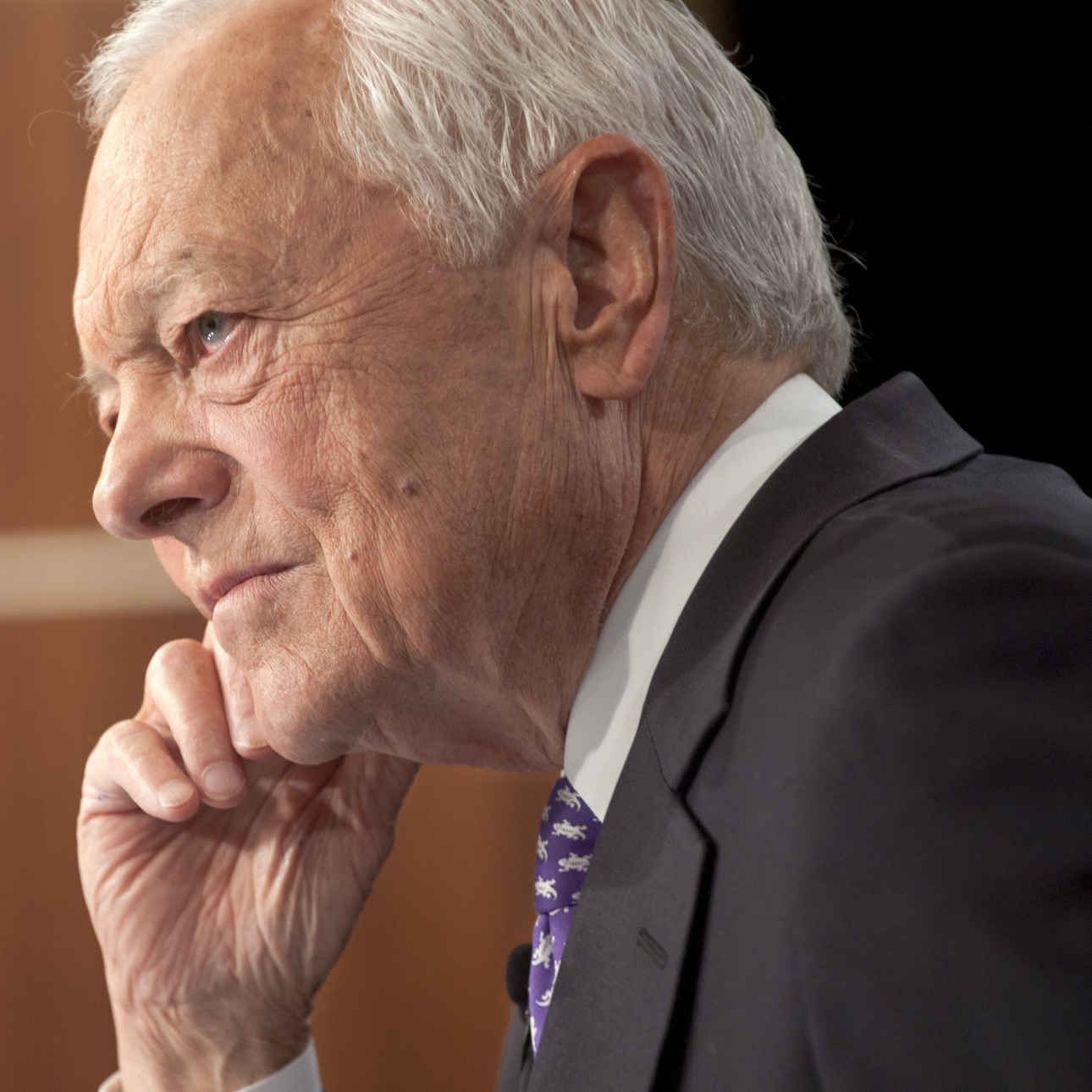 Bob Schieffer on the set of Face the Nation in September.