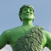 This 55-foot-tall statue of the Jolly Green Giant — the instantly recognizable icon for General Mills' Green Giant line of frozen vegetables — is in Blue Earth, Minn., about 100 miles away from the company's headquarters in Minneapolis.