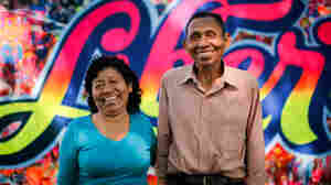 Maria Nieves Nashnato Upari and Jose Manuel Huaymacari Tamani are teaching Kukama to children in hopes of keeping their "maternal language" alive.