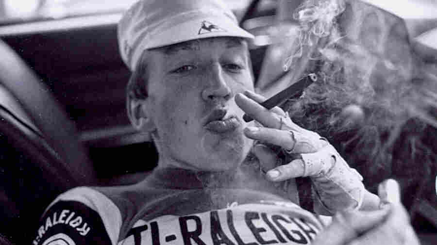 Dutch cyclist Aad van den Hoek was a loyal cyclist supporting team leader Hennie Kuiper in the 1976 Tour. When Kuiper crashed, van den Hoek went for the lanterne instead.