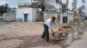 Another pothole bites the dust in India, thanks to the efforts of Gangadhara Tilak Katnam.