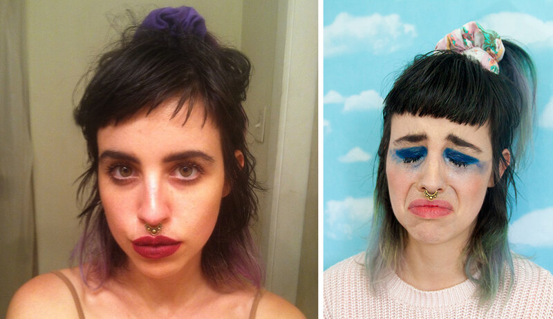 Artist Molly Soda has been using the selfie as art, recently creating a zine commenting on the idea of leaked nude images, called Should I Send This? Artist Molly Soda has been using the selfie as art, recently creating a zine commenting on the idea of leaked nude images, called Should I Send This?