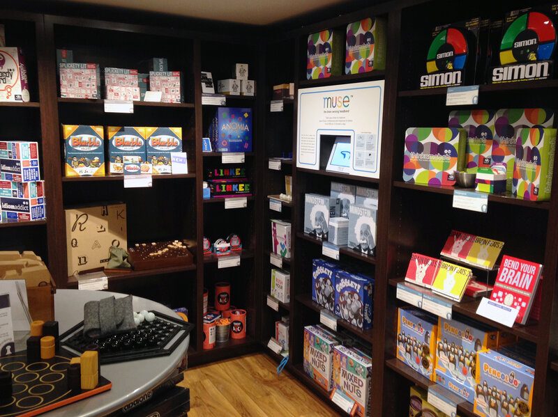 Marbles, a store in San Francisco, Calif., offers lots of options for shoppers interested in brain games.