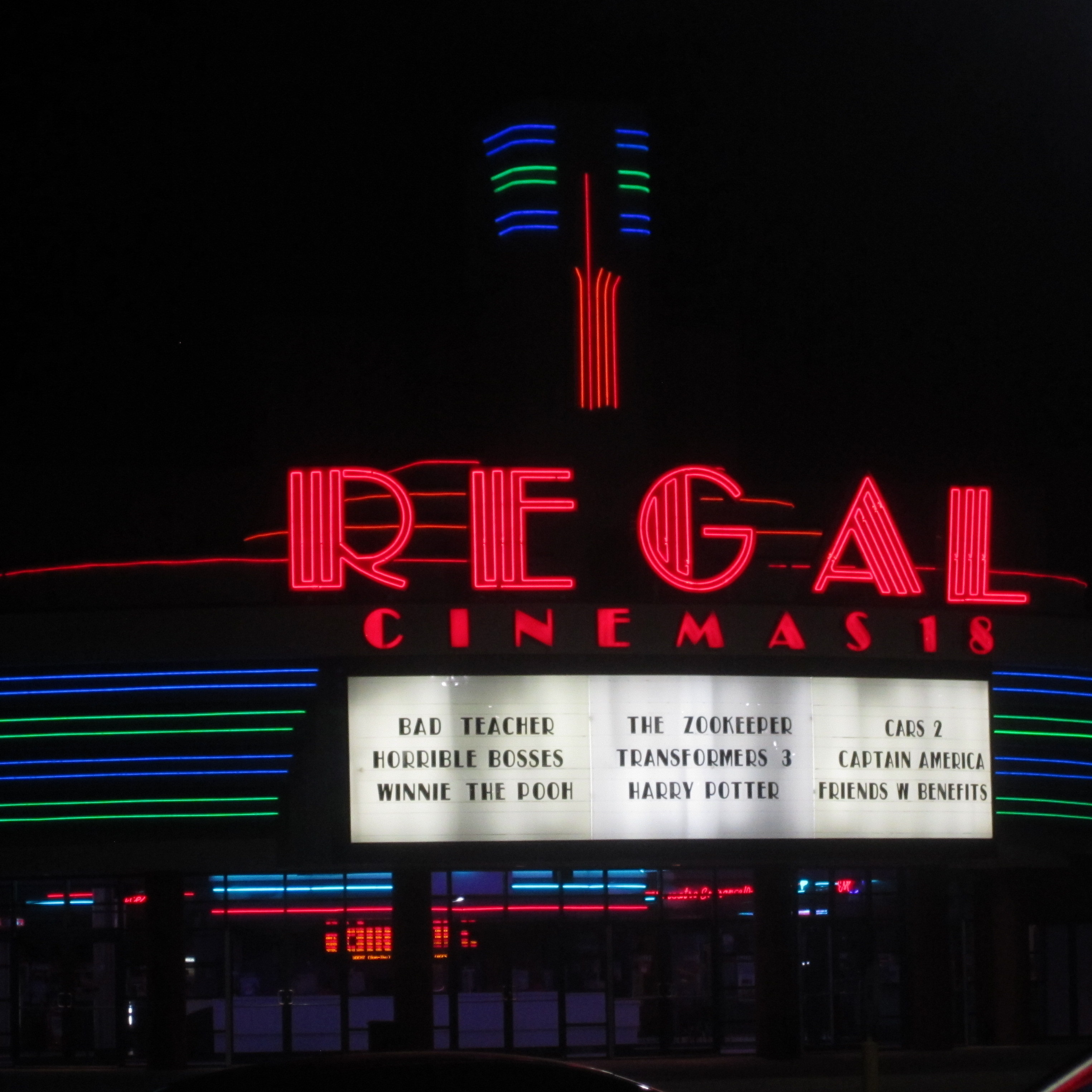 Regal Cinemas, owned by Regal Entertainment Group, has new admission procedures.