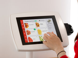 Eatsa's virtual cashier takes customers' orders and remembers them on return visits.