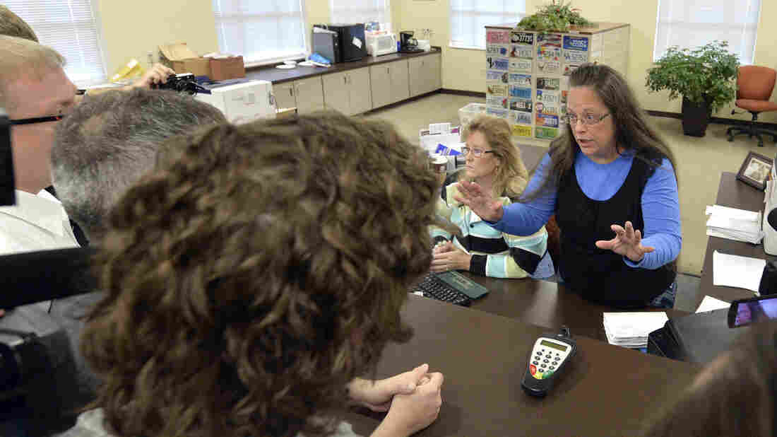 Kentucky Marriage License Dispute 'Up To Courts,' Governor Says