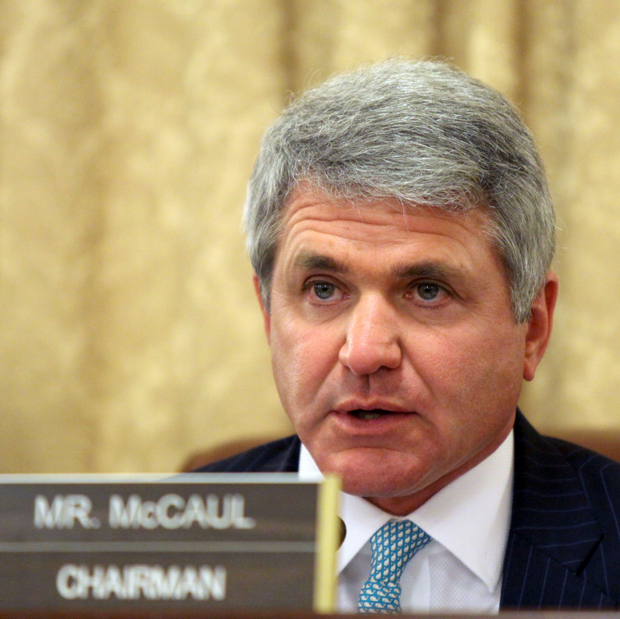 House Homeland Security Chairman Rep. Mike McCaul, R-Texas speaks on Capitol Hill in Washington, in March. McCaul said one security threat to the pope had been "disrupted" and that the U.S. remains vigilant for others.