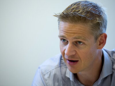 FanDuel co-founder and CEO Nigel Eccles (Brendan McDermid/Reuters /Landov) FanDuel co-founder and CEO Nigel Eccles