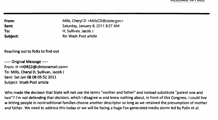 Social conservatives were, indeed, outraged. (Source: State Department) Social conservatives were, indeed, outraged. (Source: State Department)