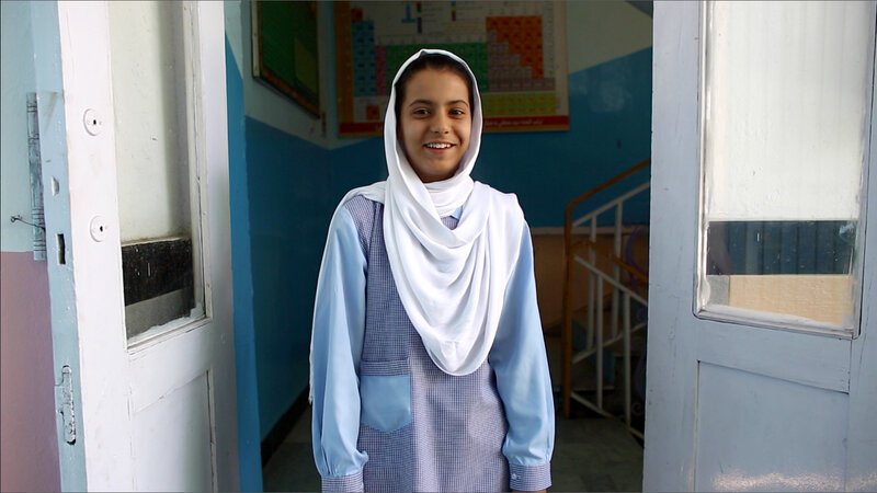 Somaya Rahmanzai is 15, geeky and crazy confident. Her career of choice: brain surgeon. (David Gilkey/NPR) Somaya Rahmanzai is 15, geeky and crazy confident. Her career of choice: brain surgeon. (David Gilkey/NPR)