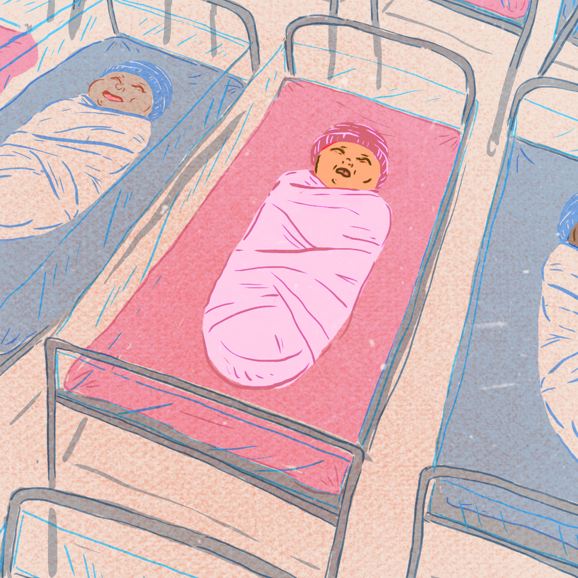 Many fewer baby girls are born in India and China than the odds would predict.