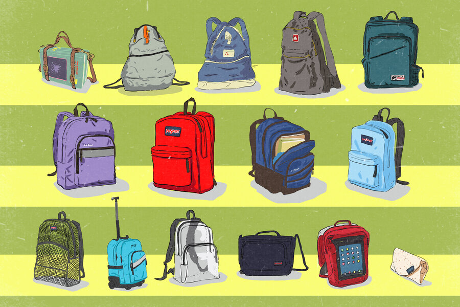 Who invented the backpack?