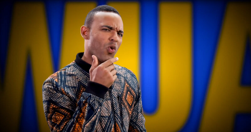 In one skit, Ikenna Azuike pokes fun at political dynasties by impersonating a president whose nominees for minister of justice start with "my wife, obviously" and end with "my Chihuahua — she is technically dead ... but she is still family." In one skit, Ikenna Azuike pokes fun at political dynasties by impersonating a president whose nominees for minister of justice start with "my wife, obviously" and end with "my Chihuahua — she is technically dead ... but she is still family."