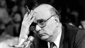 Federal Reserve Board Chairman Paul Volcker listens to a question as he appears before the Senate Banking Committee.