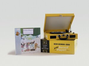 The This Record Belongs To package, with a kids' turntable. (Light in the Attic) The This Record Belongs To package, with a kids' turntable. (Light in the Attic)