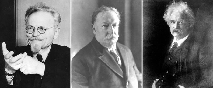 Famous anti-tippers from left: Leon Trotsky, William Howard Taft and Mark Twain. Trotsky refused to tip his waiters while living in the Bronx. The Russian revolutionary thought the practice let capitalist restaurant owners off the hook. (Associated Press) Famous anti-tippers (from left): Leon Trotsky, William Howard Taft and Mark Twain. Trotsky refused to tip his waiters while living in the Bronx. The Russian revolutionary thought the practice let capitalist restaurant owners off the hook.