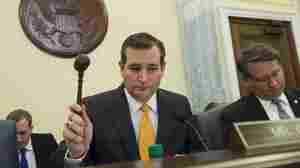 Sen. Ted Cruz, R-Texas, leads the Subcommittee on Space, Science and Competitiveness during a hearing on climate change on Tuesday.