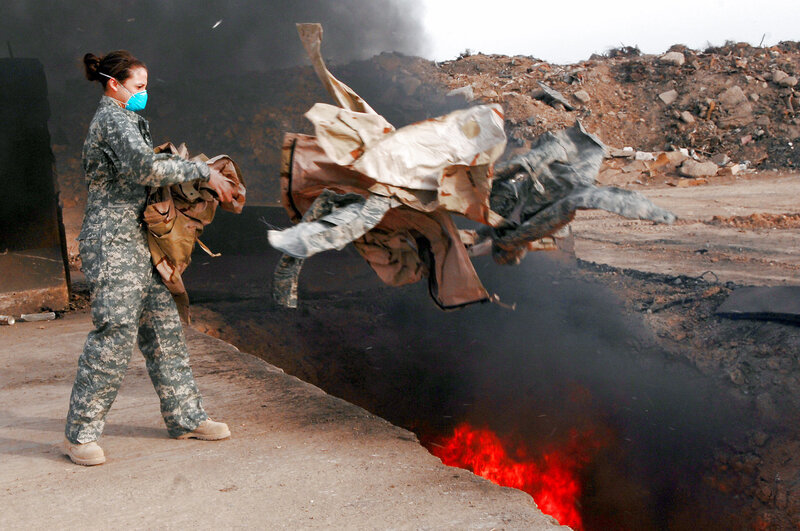 Veterans Say ‘Burn Pits’ Created Toxic Clouds That Made Them Sick