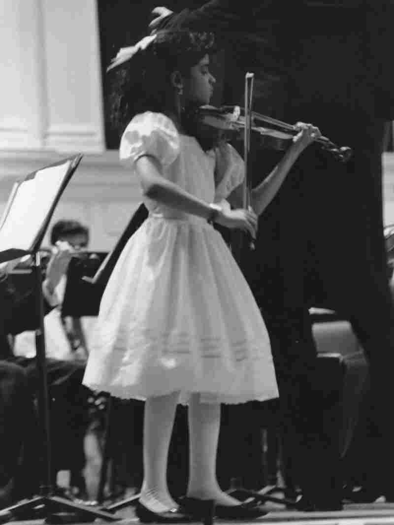 A young Maya Shankar. A young Maya Shankar.