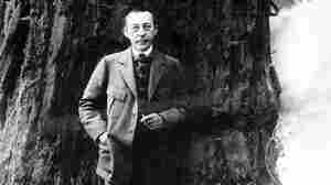 Serge Rachmaninoff, photographed in 1919, somewhere outside of San Francisco.