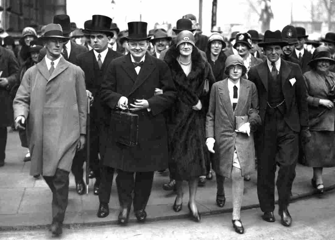 The Churchills — Winston, Clementine, and two of the their children, Sarah and Randolph — head to the House of Commons on Budget Day, April 15, 1929. The Churchills — Winston, Clementine, and two of the their children, Sarah and Randolph — head to the House of Commons on Budget Day, April 15, 1929.