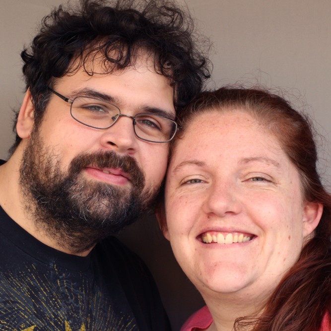 Nick Hodges and Charlotte Wheelock, on a recent visit with StoryCorps.