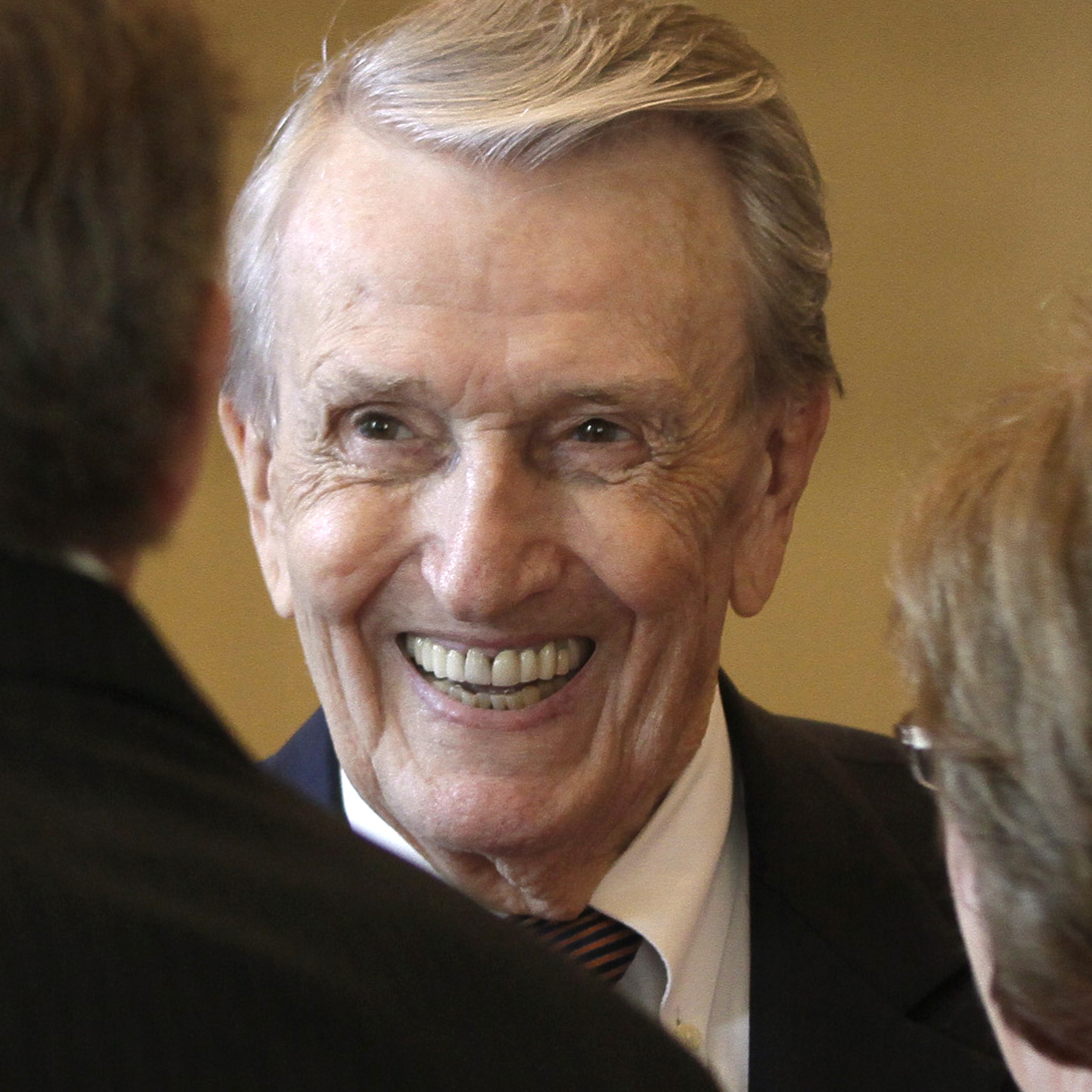 Former Sen. Dale Bumpers, seen here in 2013, has died at age 90.