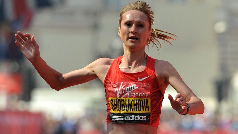 Bribes paid by runner Liliya Shobukhova are at the center of an ethics inquiry, according to the IAAF, track and field's governing body. (Ben Stansall/AFP/Getty Images)