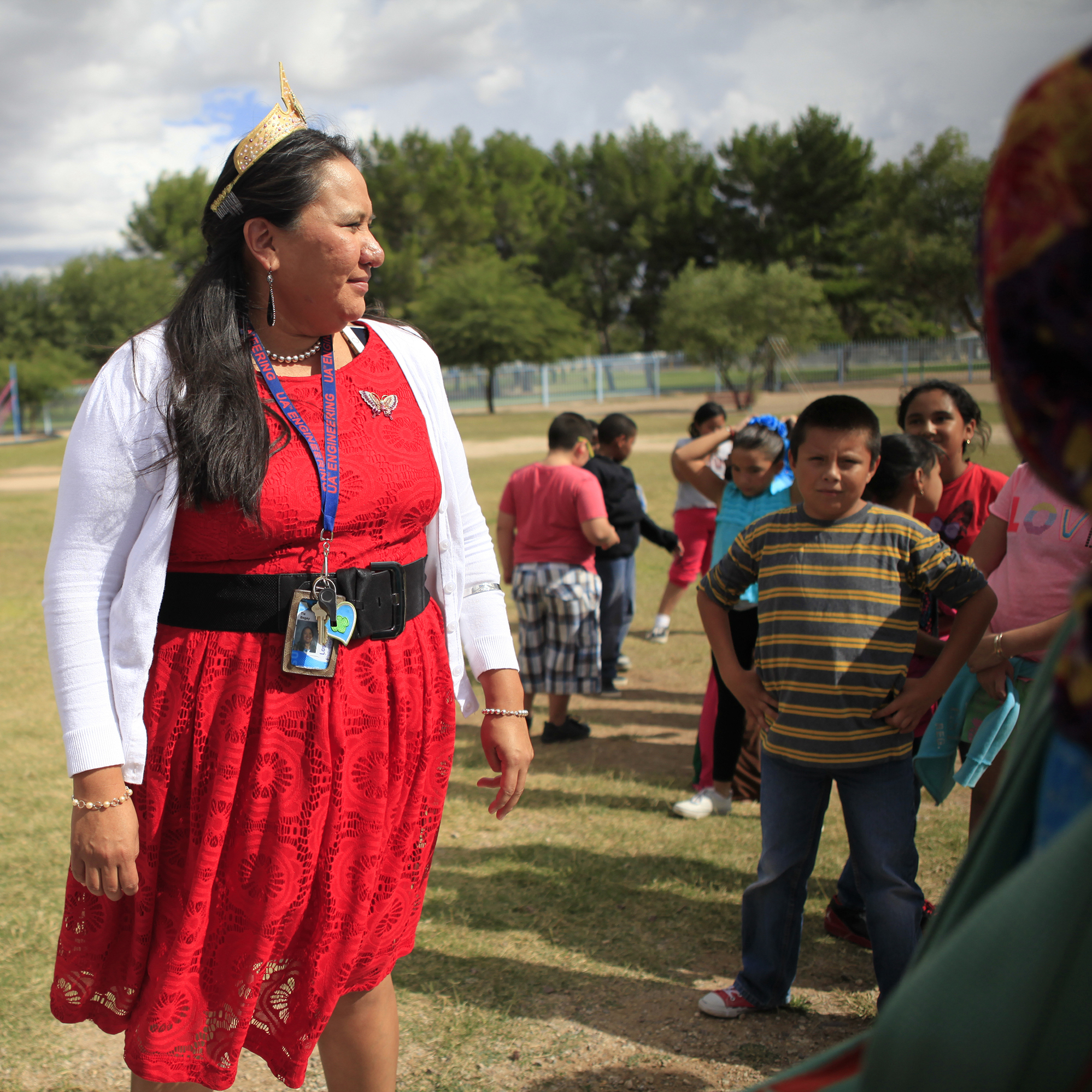 Tia Tsosie Begay is a fourth-grade teacher at a small public school on the outskirts of Tucson, Ariz.