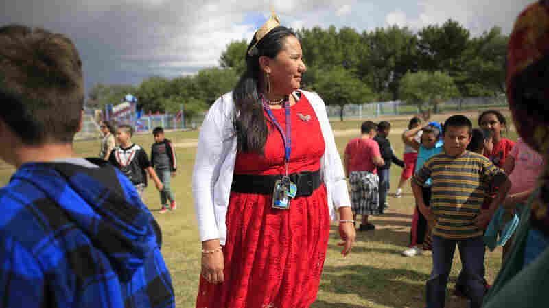 Tia Tsosie Begay is a fourth-grade teacher at a small public school on the outskirts of Tucson, Ariz.