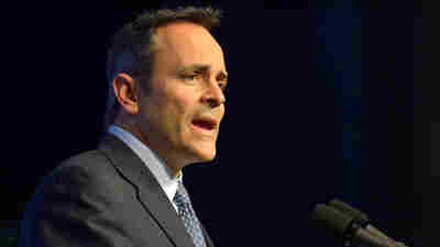 Kentucky Gov. Matt Bevin is following through on a promise he made to drop the state-run health insurance exchange in favor of the federal HealthCare.gov.