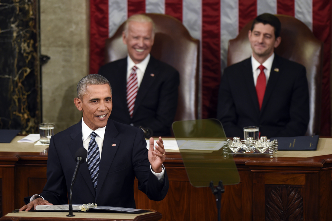 President Obama gives his State of the Union address in Washington on Tuesday. President Obama gives his State of the Union address in Washington on Tuesday.