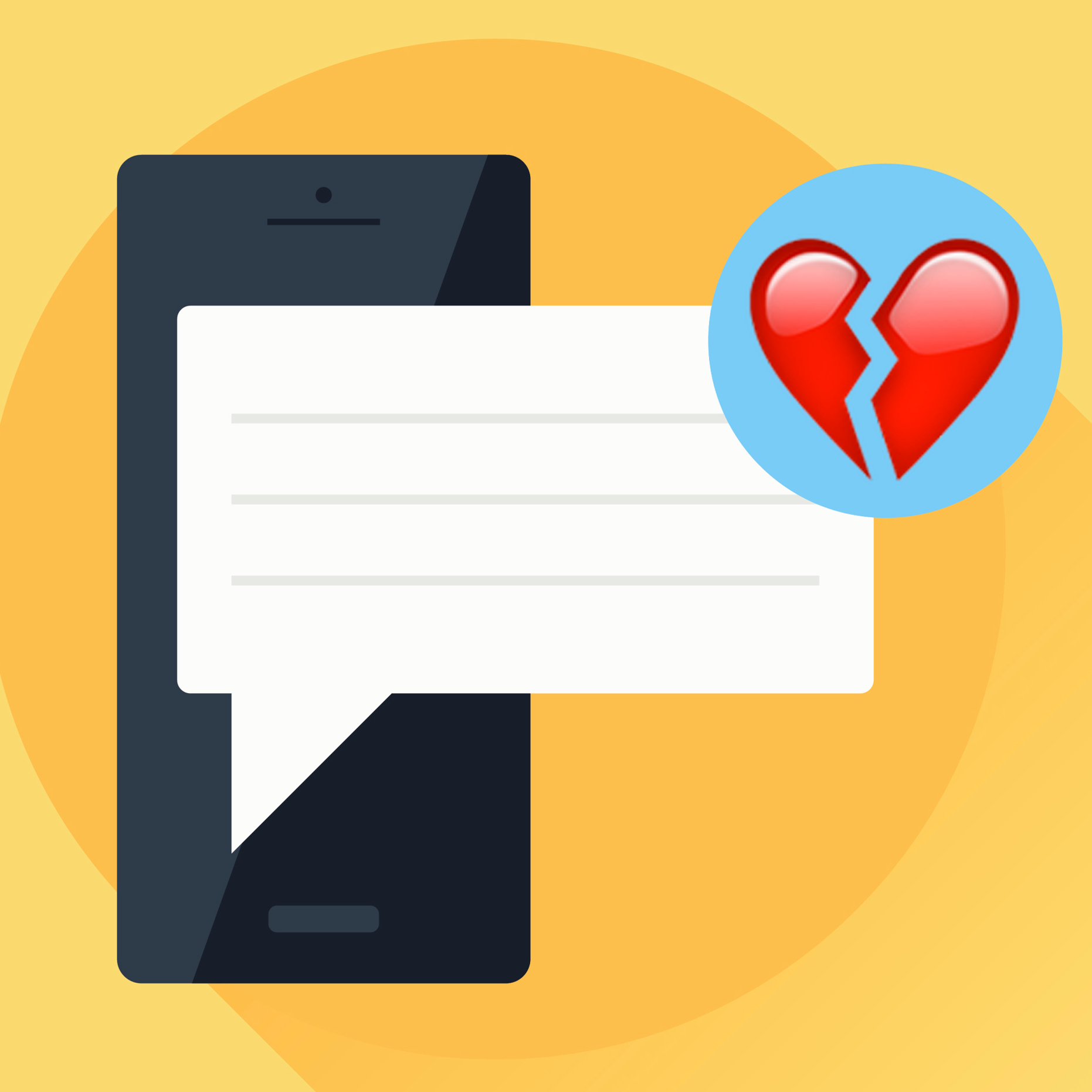 When is it easier to ignore that text message than reply to it?